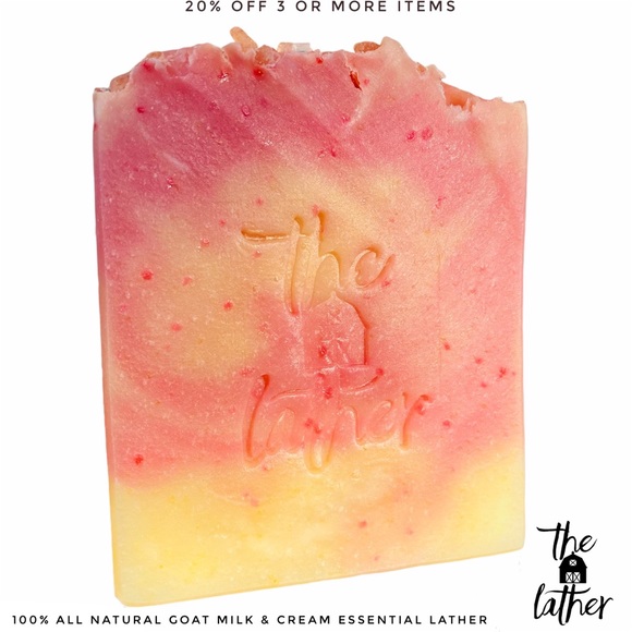 THE LATHER BARN Other - 🍎ORCHARD APPLE GOAT MILK & CREAM ESSENTIAL LATHER